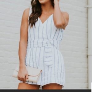 A & F Small tall romper